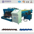 Glazed roof tile roll former construction tile forming machine